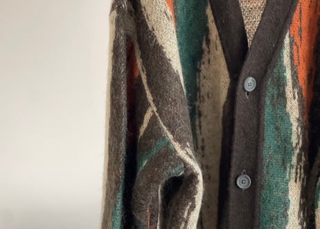 maison special mohair cardigan
