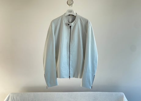 maison margiela leather jacket