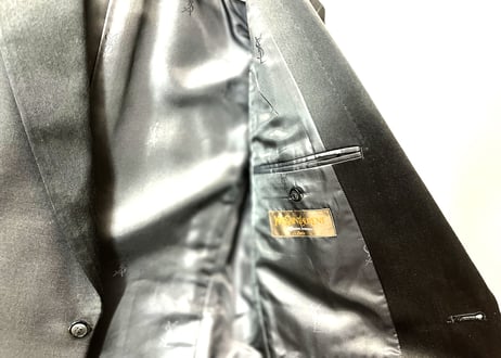 yves saint laurent tuxedo three-piece suit