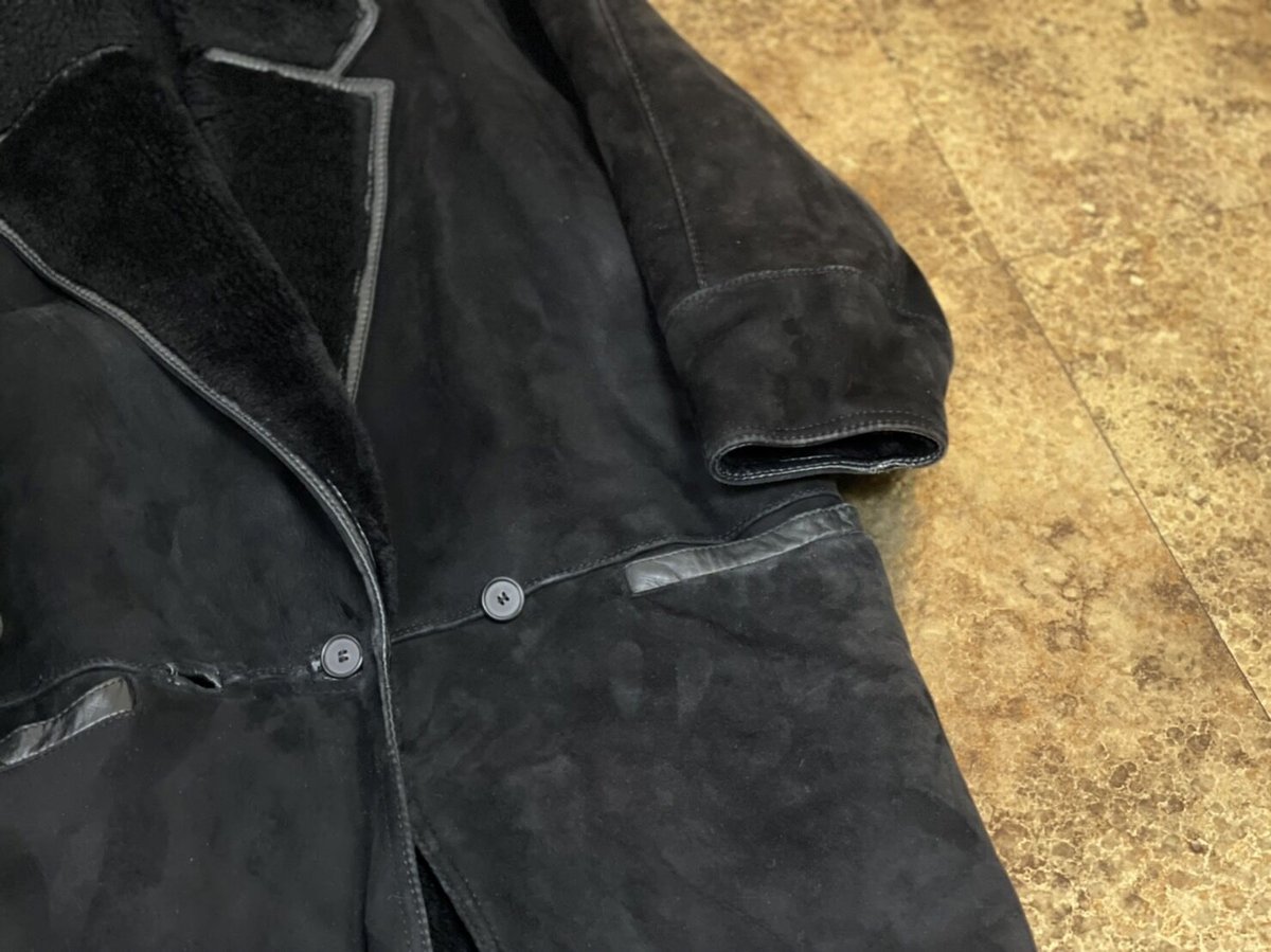 80s gianni versace istante leather coat | weeke...