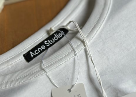 acne studios logo tops dead stock