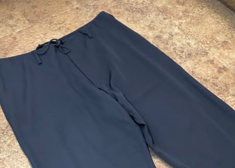 yohji yamamoto pour homme eazy wool wide pants