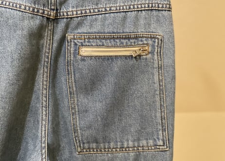 loewe 2020aw fisherman denim pants