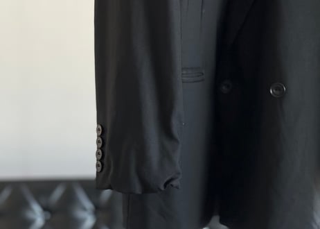 burberry mohair wool double set up suit #2