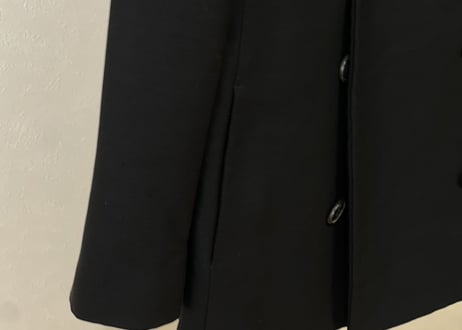 maison margiela 2011aw double no collar jacket