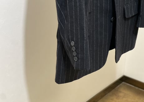 gucci stripe set up suit