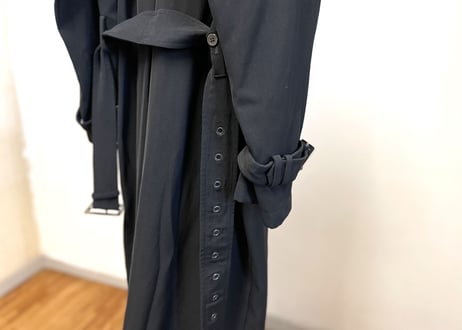 yves saint laurent rive gauche made in Flance trench coat