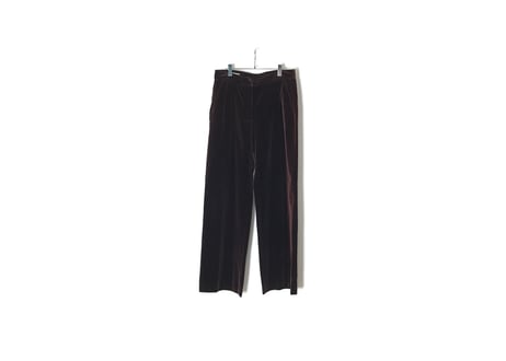 2019aw dries van noten velour wide pants 42