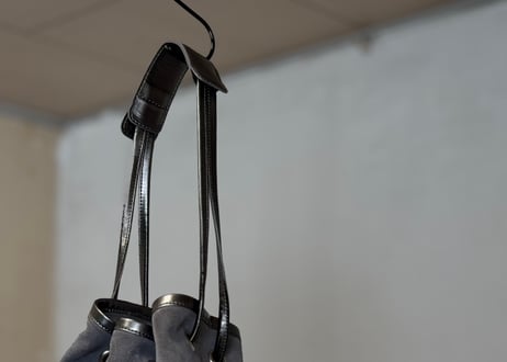 mm6 leather shoulder bag