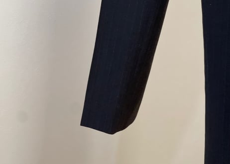 prada stripe trousers