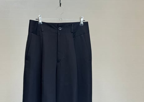 issey miyake collarless set up suit