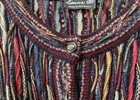 limnos vintage knit cardigan