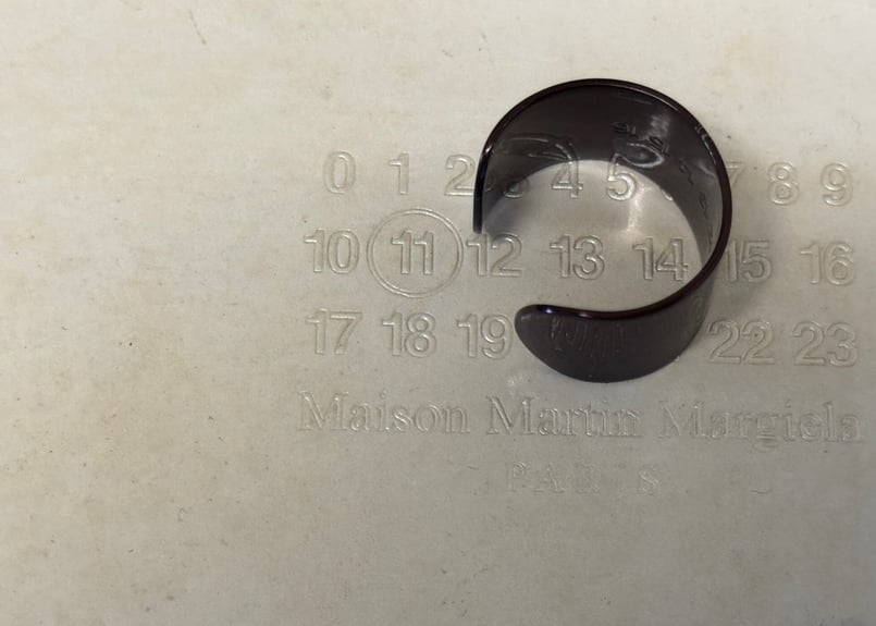 古*営様 maison margiela 初期　表面加工リング 古*営様 maison margiela 初期 表面加工リング maison margiela ”初期