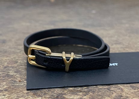saint laurent leather bracelet