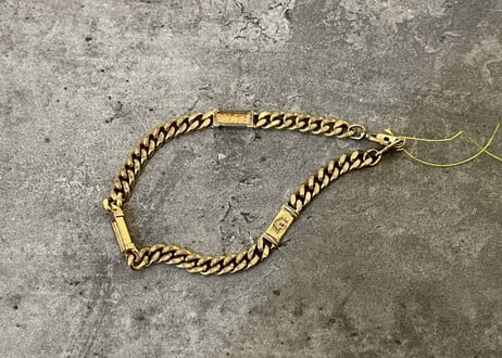 80-90s vintage dior gold bracelet"C"