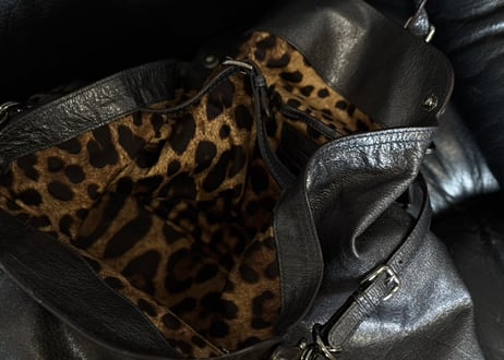 dolce & gabbana leather shoulder bag
