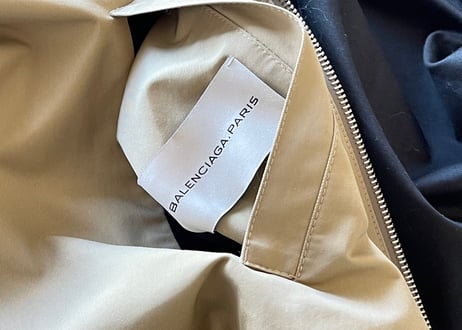 balenciaga leather reversible drizzler jacket