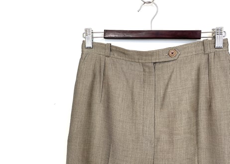 hermes silk trousers