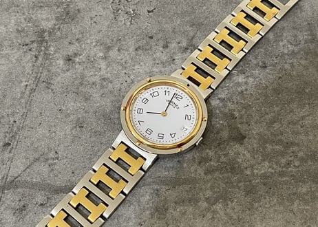 hermes dress watch "clipper "