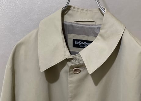 yves saint laurent long coat