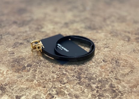 saint laurent leather bracelet