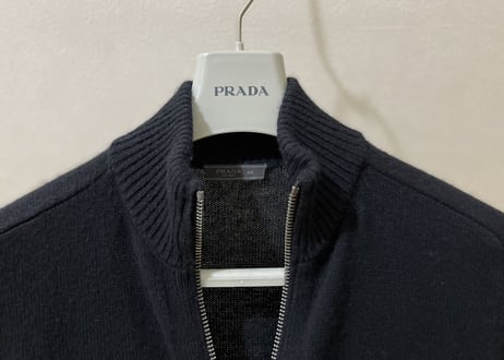 prada cashmere wool drivers knit
