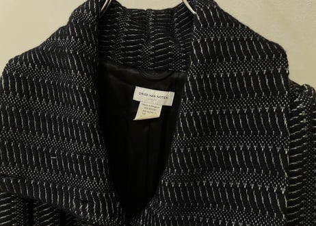 dries van noten coat
