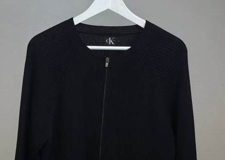 ck calvin klein drivers knit jacket