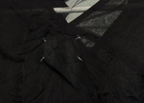 maison margiela "白タグ" silk sheer jacket dead stock