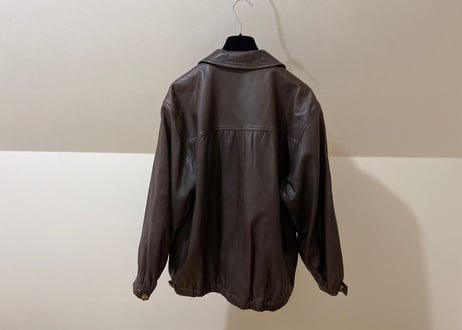 loewe leather blouson