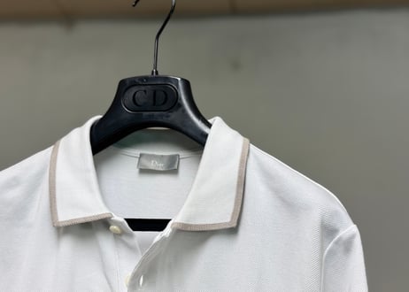 dior 蜂 bee polo shirt