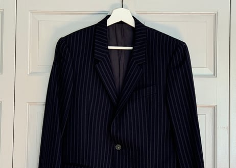 alexander mcqueen "本人期" cashmere set up suit