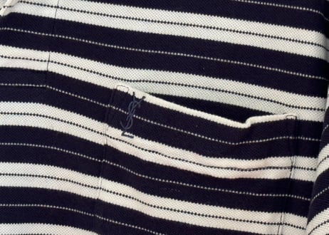 yves saint laurent logo polo shirt