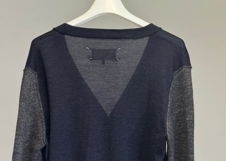 maison margiela docking cardigan