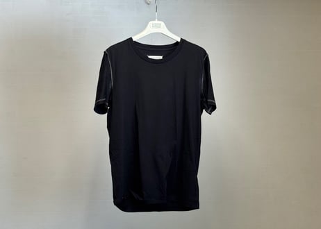 maison margiela inside out tops black