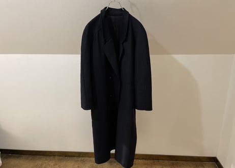 80-90s pure cashmere double chesterfield coat
