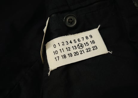maison margiela 2010ss  "ここのえ期" 5-zip riders jacket