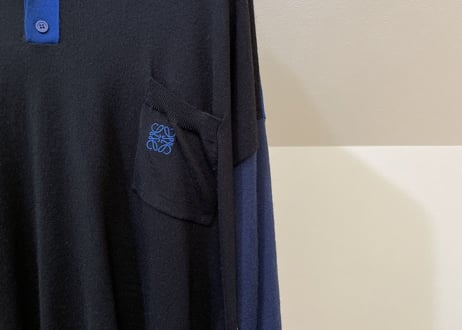 loewe 2020aw anagram logo knit