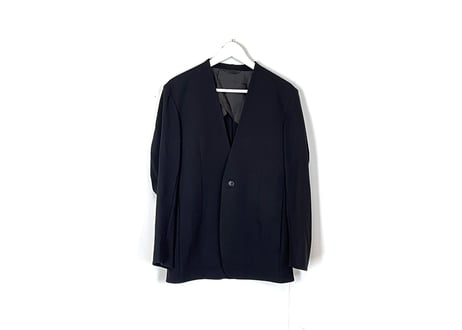rain maker no collar jacket dead stock
