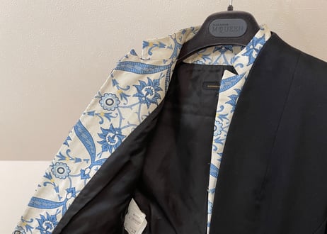 alexander mcqueen"初期”no collar jacket