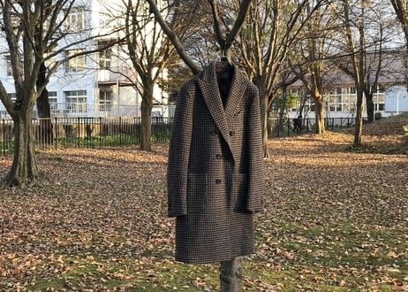 2019aw drumohr double chesterfield coat dead stock