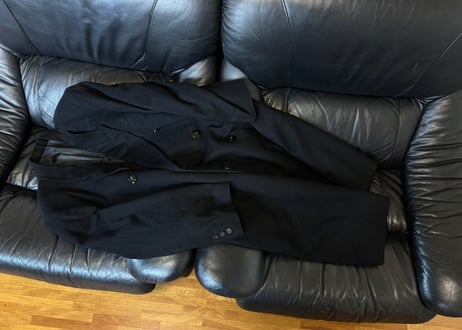 pure cashmere double long coat