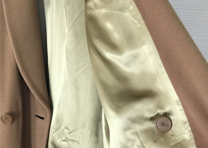 80-90s giorgio armani cashmere double long coa