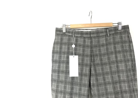 2017ss maison margiela check trousers dead stock B
