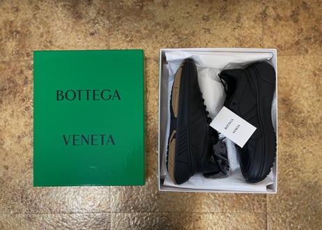 bottega veneta 2019aw leather sneakes black 41 dead stock