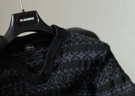 jilsander "本人期" knit