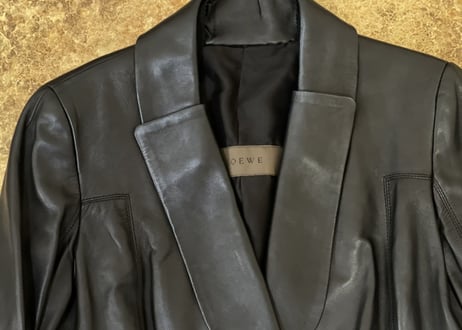 loewe leather jacket