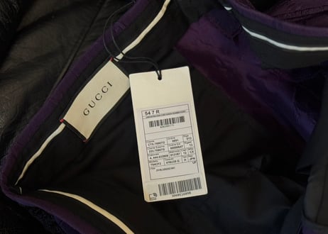 gucci lace trousers dead stock