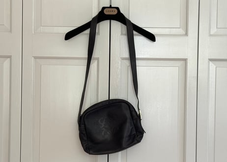 loewe anagram logo leather shoulder bag #2