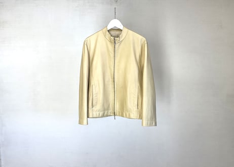 loewe leather riders jacket